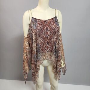 Ella Moss xs silk top